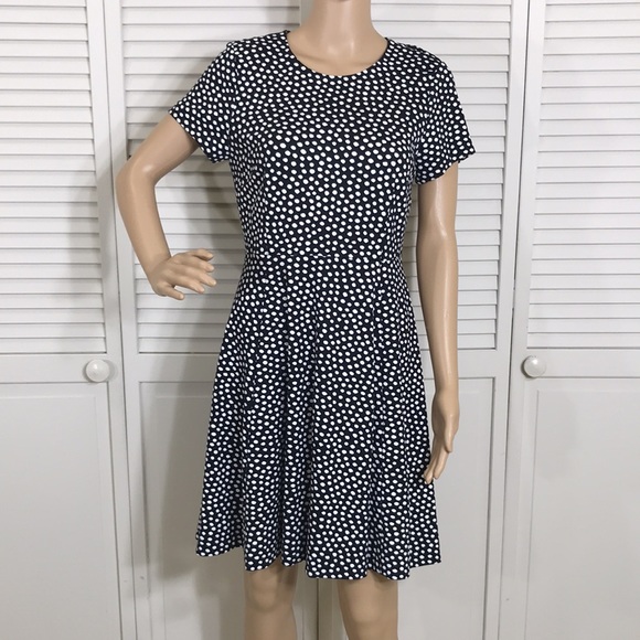 Kate Spade Spot Ponte Dress Jazz Things Up Size 8 - Picture 2 of 13